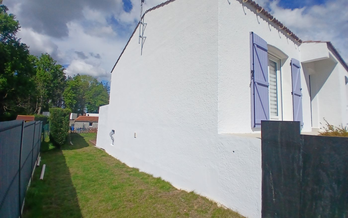 Façade après ravalement à Hanc